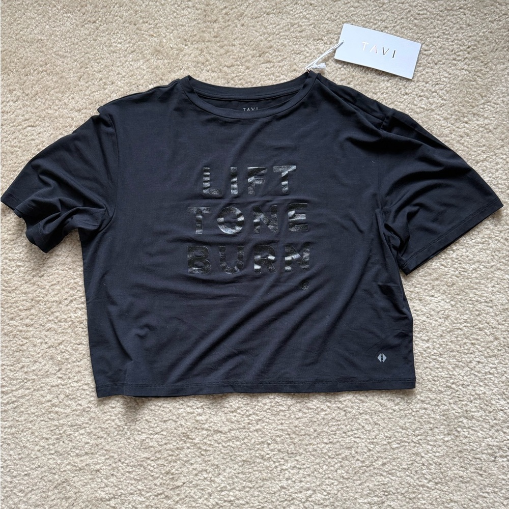 TAVI Black Tee